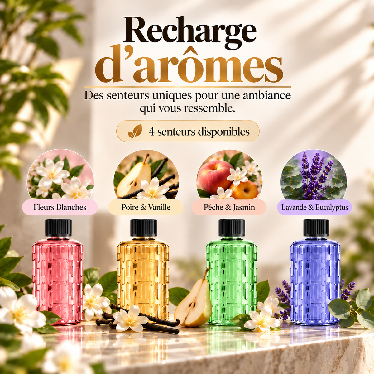 Recharges d'arômes